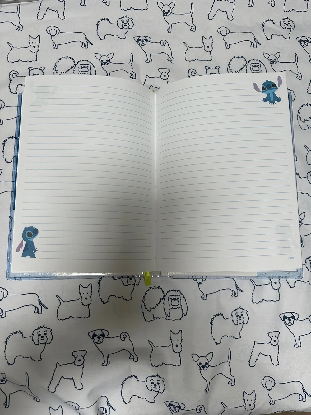Blue Stitch Character Journal- new